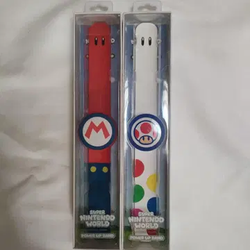 슈퍼 닌텐도 월드 파워업 밴드 2개 세트 마리오 키노피오