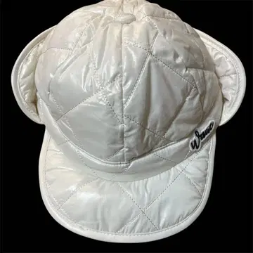 WAAC 와 보아 귀마개 퀼팅 미사용 새상품 골프 캡