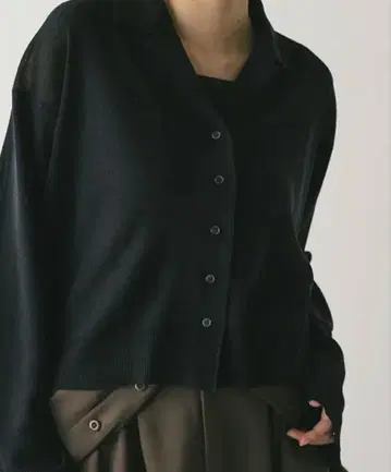 [ 스타일 믹서 ] 테일러 칼라 니트 가디건