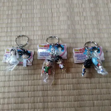 드래곤볼 Z 키링 3개 세트 Z전사들의 연애편