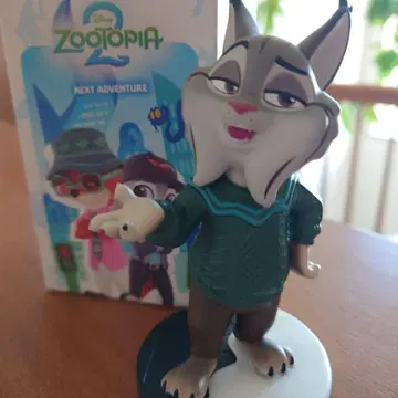 POP MART 주토피아 피규어 파우바트