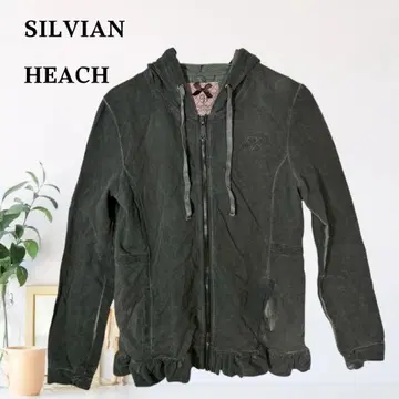 zB687 [L] 실비안 헤치 후디 캐주얼 풀 집업