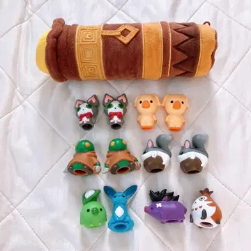 ff14 손가락 인형 미니언 마스코트 컬렉션 론카의 물뱀? 펜 케이스