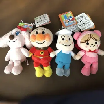 호빵맨 프리치이 콩 봉제 인형 세트