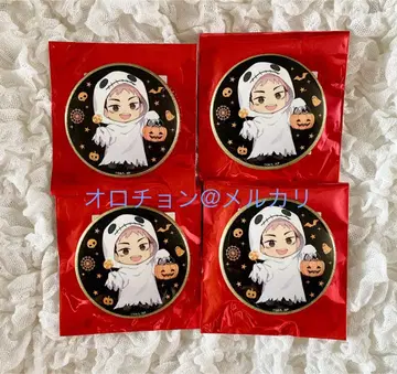 주술회전 이타도리 유우지 미니 캐릭터 캔뱃지 4개