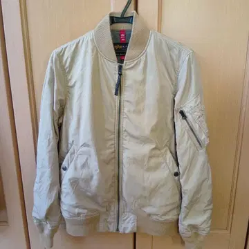 ALPHA INDUSTRIES MA-1 자켓 M 베이지