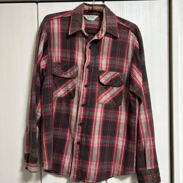 파이브 브라더 긴팔 플란넬 셔츠 M