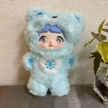 Nommi BINBIN 봉제 인형 스카이블루