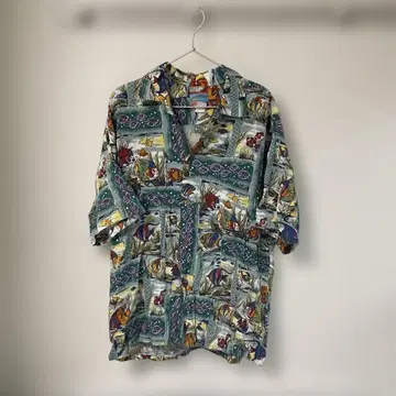 Kahala 하와이안 셔츠 구제 의류