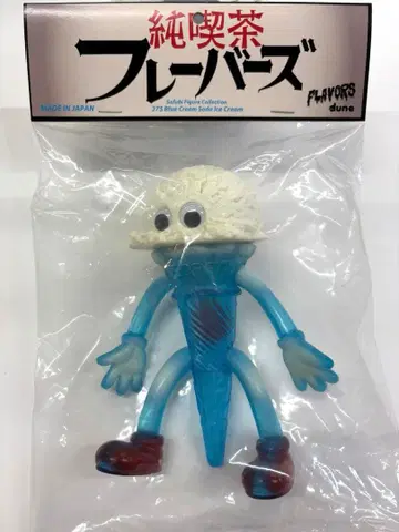 순수다방 플레이버스 블루 크림 소다 레어 새상품급 소프트 비닐
