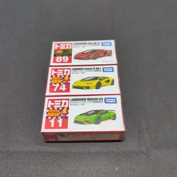 [ 미개봉품 ] 토미카 람보르기니 초회 특별 사양 3대 세트