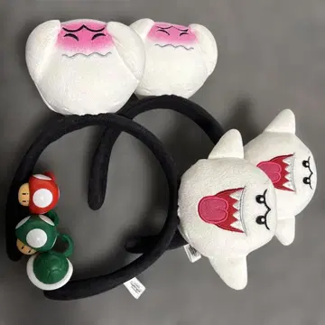 유니버셜 테레사 머리띠 2개 마리오 부