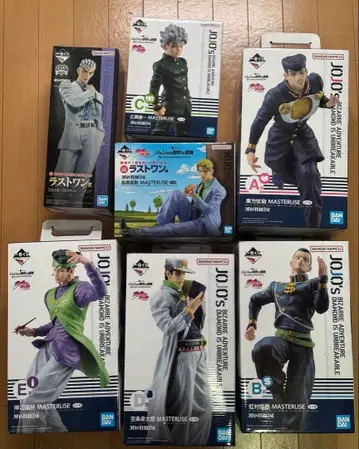 죠죠의 기묘한 모험 4부 제일복권 7종 세트