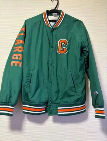 XLARGE x Champion 엑스라지 챔피온 바시티 자켓 M