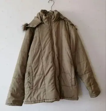 토론토 컨트리 후드 부착 카키 점퍼