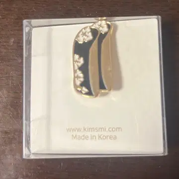 오사카 엑스포 한국관 핑 배지 블랙