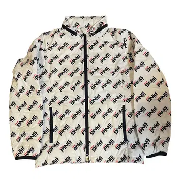 PING 로고 프린트 다운 자켓 정가 22000엔 새상품급 올 패턴