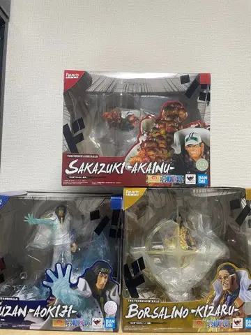 피규아트 ZERO 해군 대장 세트 사카즈키 키자루 아오키지