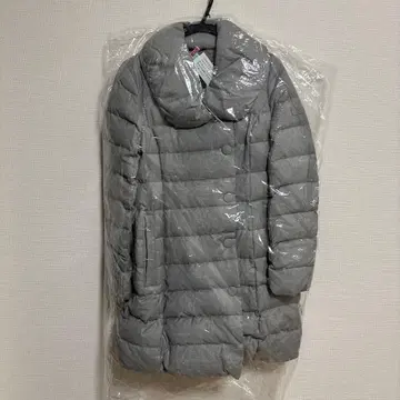 TATRAS 그레이 롱 코트 구스다운