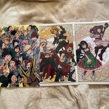 나의 히어로 아카데미아 클리어 파일 세트 우에이 문화제 33~35