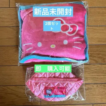 서티원 헬로키티 담요&파우치 세트