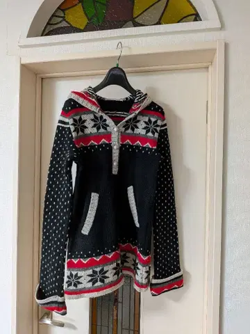 HYSTERIC GLAMOUR 후드 부착 스웨터