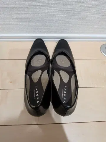 RAKUNA 블랙 펌프스 24.0cm 4E