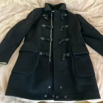 TOMORROWLAND 블랙 더플 코트