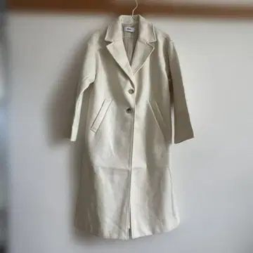 AZUL by MOUSSY 아이보리 롱 코트