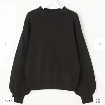 미사용 새상품 any SiS 니트 스웨터 블랙 검정