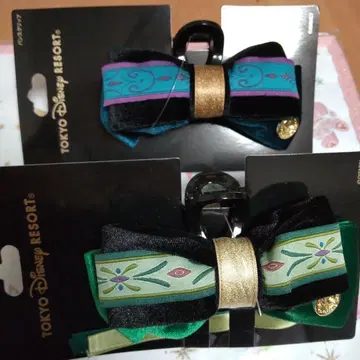 디즈니씨 판타지 스프링스 반짝이는 머리핀 2개 세트