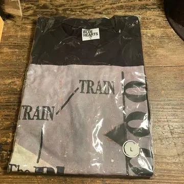 THE BLUE HEARTS TRAIN 티셔츠 L 사이즈 [ 공식 ]