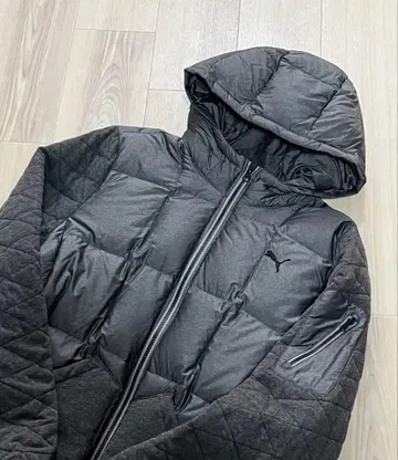 PUMA (푸마) 남성용 후드 부착 다운 자켓 L 사이즈