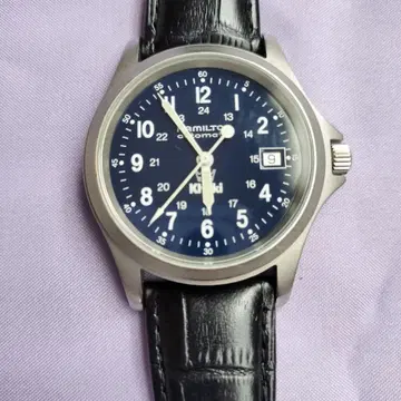 해밀턴 카키 필드 9823 자동 와인딩 백 오픈