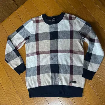 BLACK LABEL CRESTBRIDGE 체크 무늬 니트 스웨터