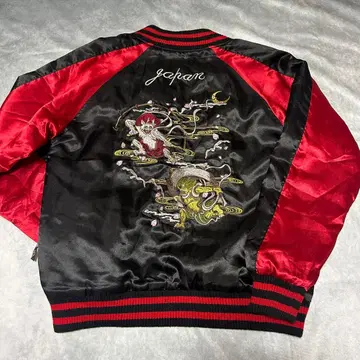 코겐 일본풍 패턴 자수 스카잔 풍신뇌신 M 사이즈