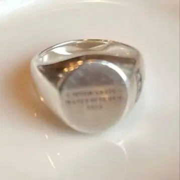 AVX 스탬프 핑키링 AVIREXsilver ring [ used ]
