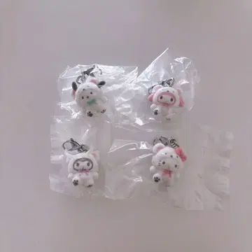 산리오 캐릭터즈 메지루시 액세서리 포근포근 스노우