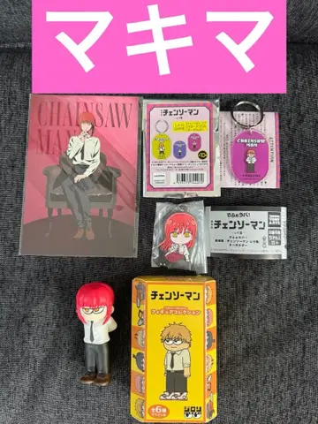 체인소 맨 마키마 지로리 피규어 레트로 GAME 데포라바