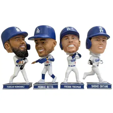 오타니 쇼헤이, 베츠, 프리먼, 헬렌데스 보블헤드 4개 세트 FOCO
