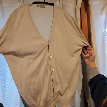 JOHN SMEDLEY 베이지 가디건