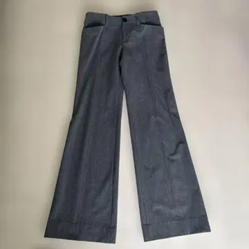 쿠 드 샹스 그레이 슬랙스 36