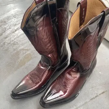 웨스턴 부츠 다크 브라운 27.5cm