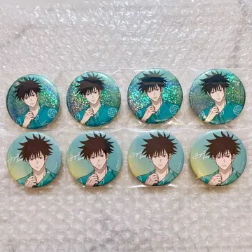 주술회전 극락탕 캔뱃지 후시구로 메구미 8점