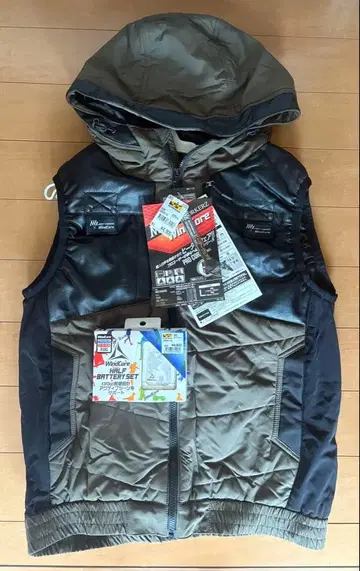 WORKMAN 워크맨 WindCore 히터 베스트 미사용 배터리 포함