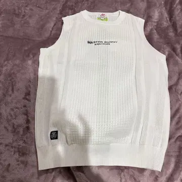 MASTER BUNNY EDITION 화이트 베스트 사이즈 2