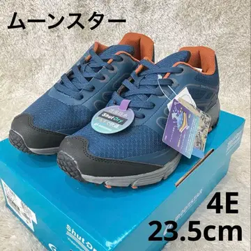 미사용 새상품 23.5cm SPLT SDM08 네이비 4E 방수 등산화