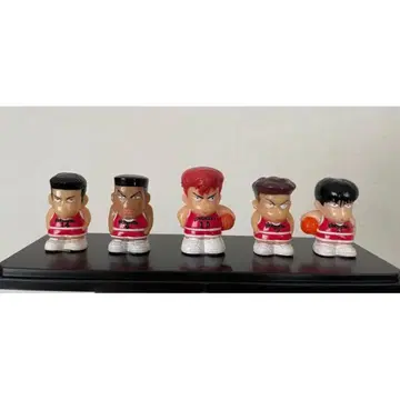 슬램덩크 미니 피규어 5체 세트 소프트 비닐