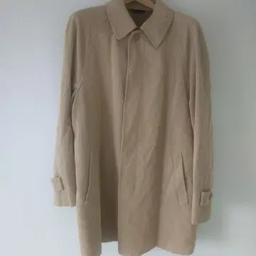 로로피아나 원단 사용 더반 하프 코트 베이지