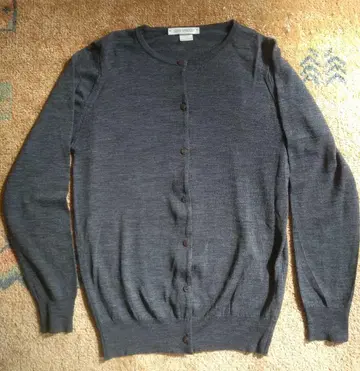 컨디션 최상 [ JOHN SMEDLEY ] 메리노울 크루넥 가디건